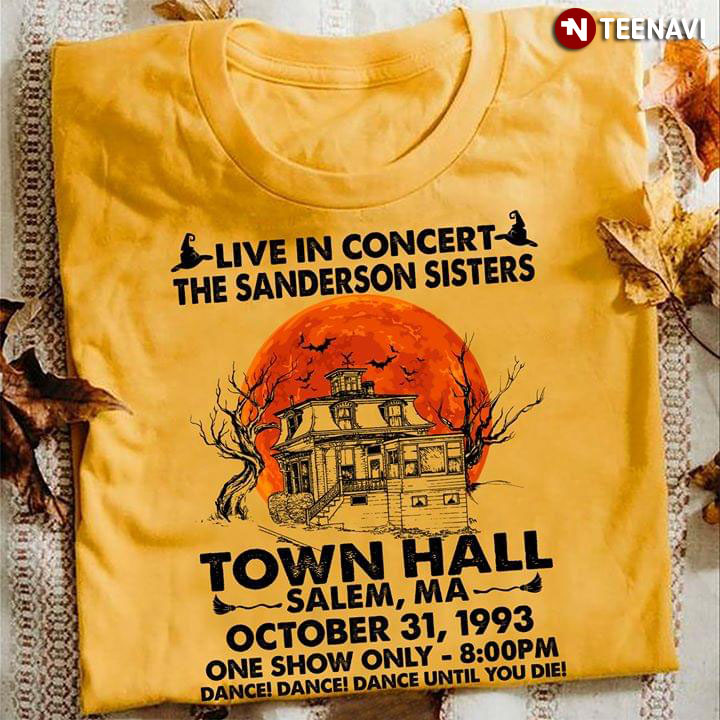 Live In Concert The Sanderson Sisters Town Hall Salem October 31, 1993 One Show Only (New Version)