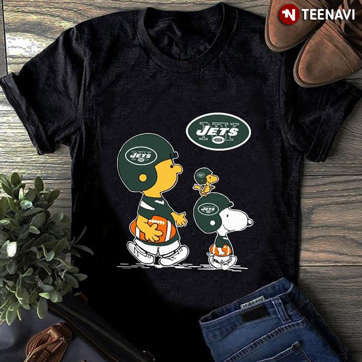 Peanuts Charlie Brown And Snoopy New York Jets