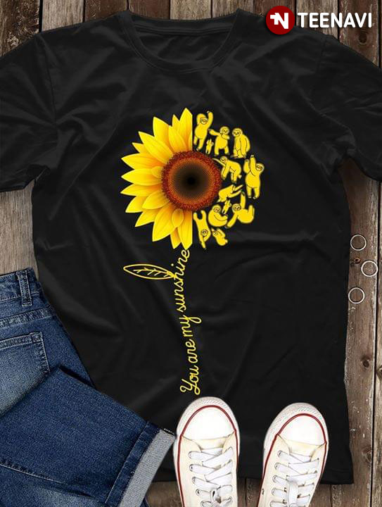 Sloth Sunflower You Are My Sunshine (New Version)