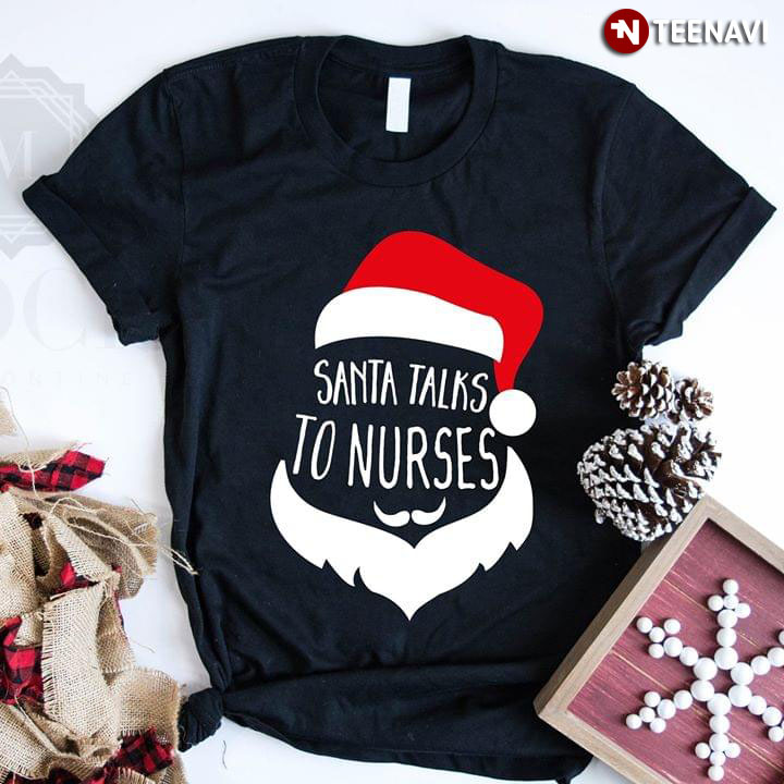 Santa Talks To Nurses
