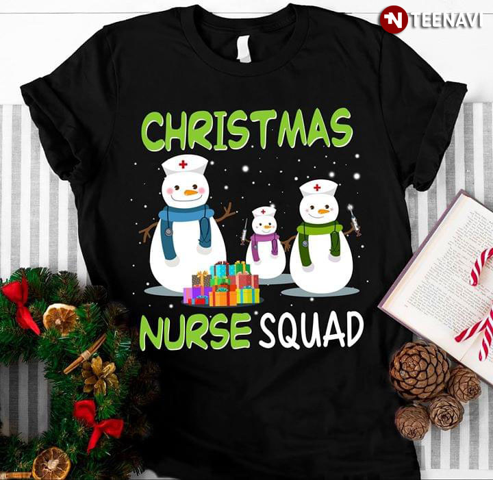 Christmas Snowman Nurse Squad