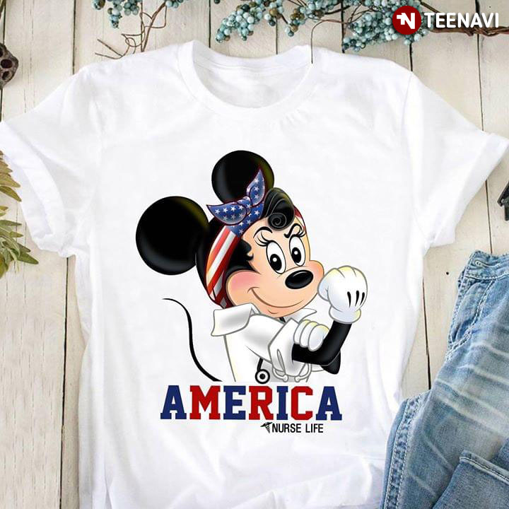 America Nurse Life Mickey Mouse