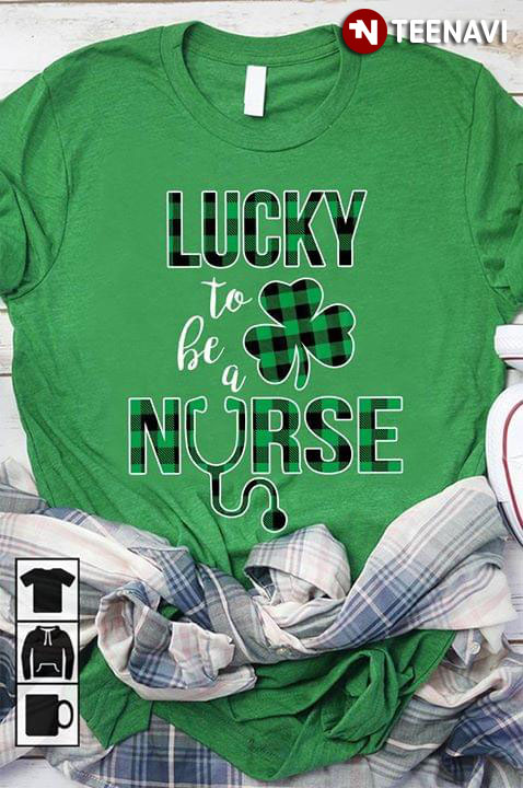 Lucky You I’m A Nurse Clover Leaf Stethoscope (New Version)