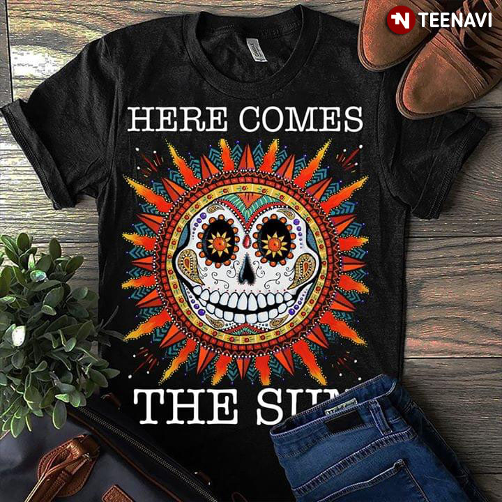 Here Comes The Sun Sugar Skull
