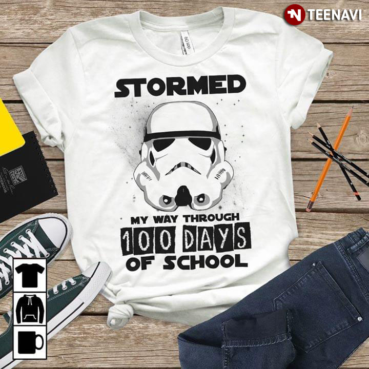 Stormtrooper Star Wars Stormed My Way Through 100 Days Of School