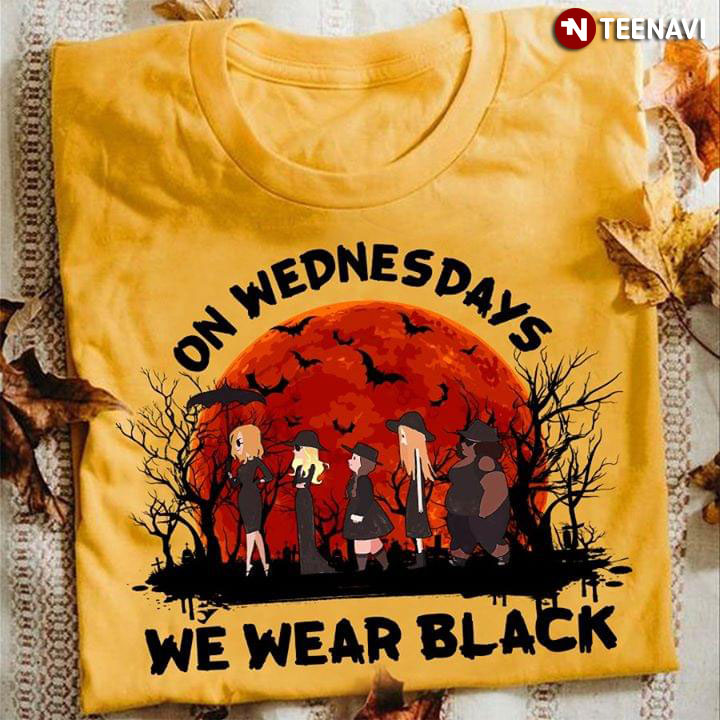On Wednesday We Wear Black Halloween American Horror Story