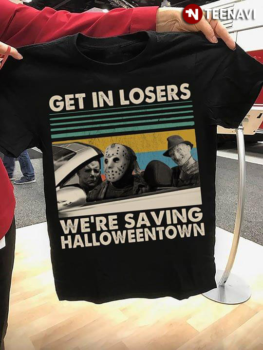 Jason Michael Freddy Get In Losers We’re Saving Halloweentown