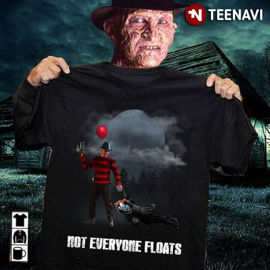 Freddy Krueger Dragging Pennywise Not Everyone Floats
