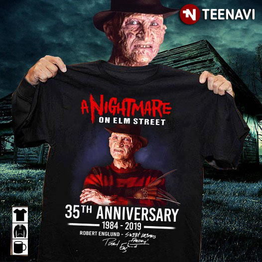 A Nightmare On Elm Street Freddy Krueger 35th Anniversary 1984-2019