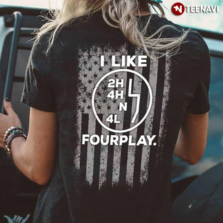 I Like Fourplay Offroad Jeep Flag