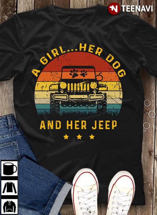 A Girl Her Dog And Her Jeep (New Version)