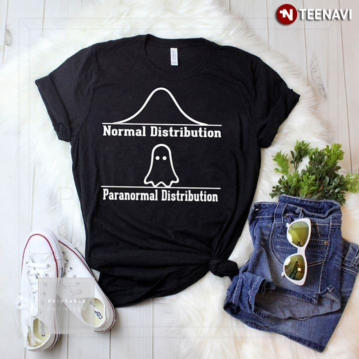 Normal Distribution Paranormal Distribution Boo Halloween (New Version)