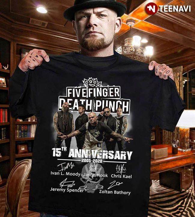 Five Finger Death Punch 15th Anniversary Signatures