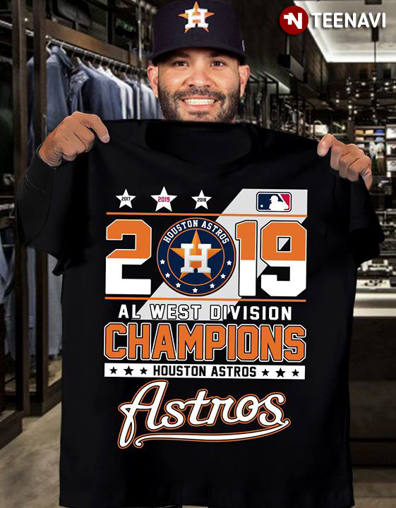 Houston Astros AL West Division champs gear
