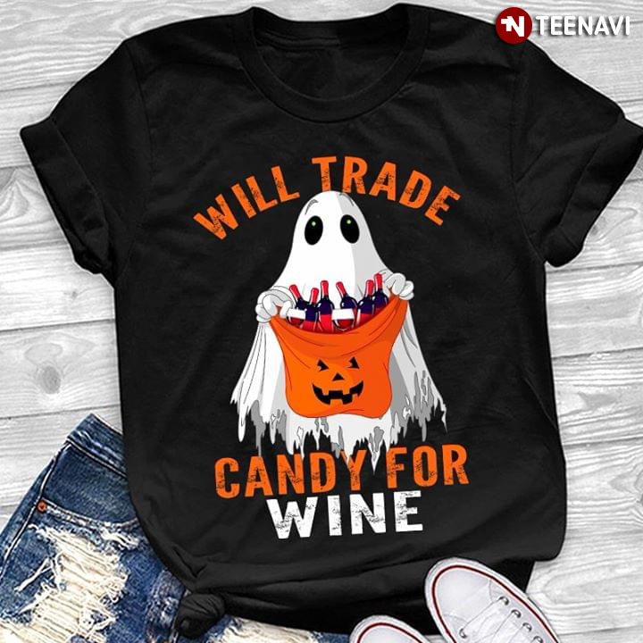 Halloween Boo Will Trade Candy For Wine