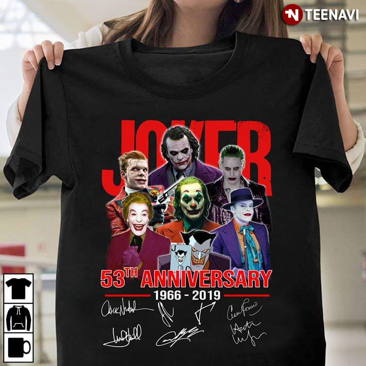 Joker 53th Anniversary 1966-2019 Signatures