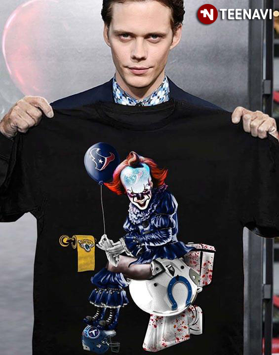 Pennywise Houston Texans Indianapolis Colts  Jaguars Jacksonville Toilet