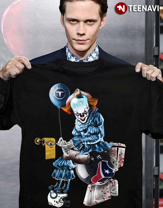 Pennywise Tennessee Titans Houston Texans Jaguars Jacksonville Indianapolis Colts Toilet