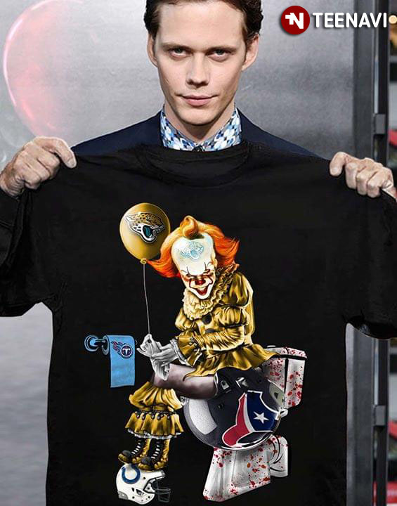 Pennywise Jaguars Jacksonville Houston Texans Tennessee Titans Indianapolis Colts Toilet