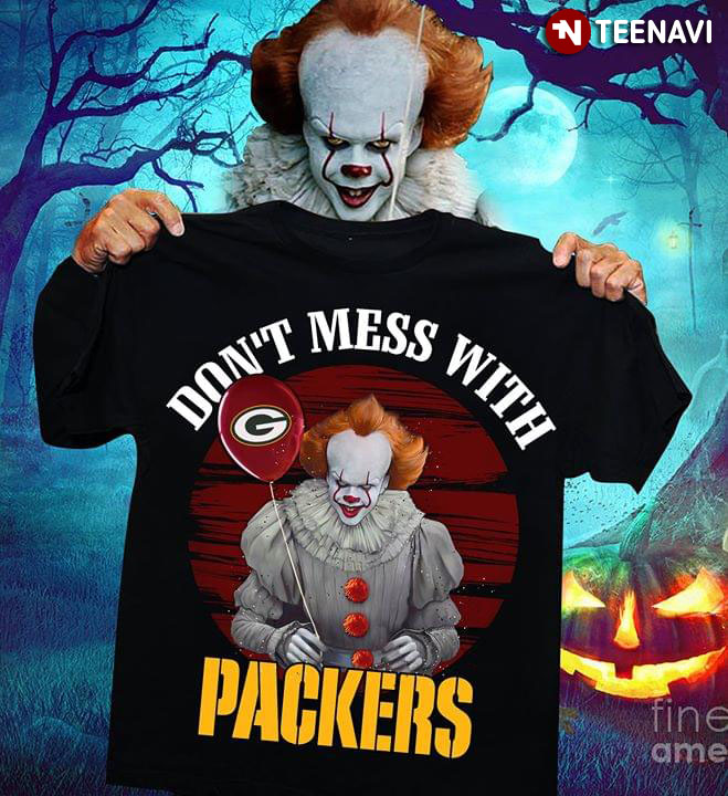 Don’t Mess With Green Bay Packers Pennywise IT