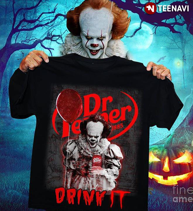 IT Pennywise Dr Pepper Drink It Halloween