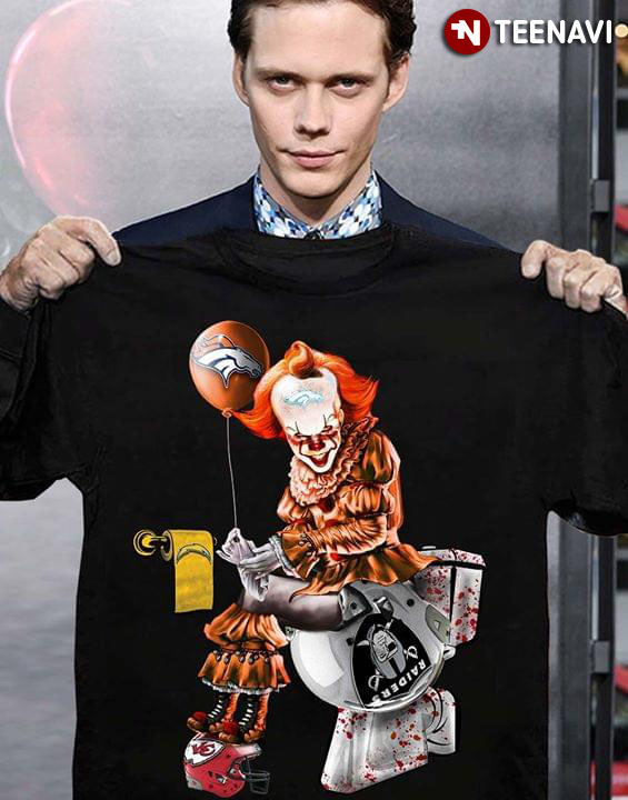 Pennywise Denver Broncos Oakland Raiders Los Angeles Chargeers Kansas City Chiefs Toilet