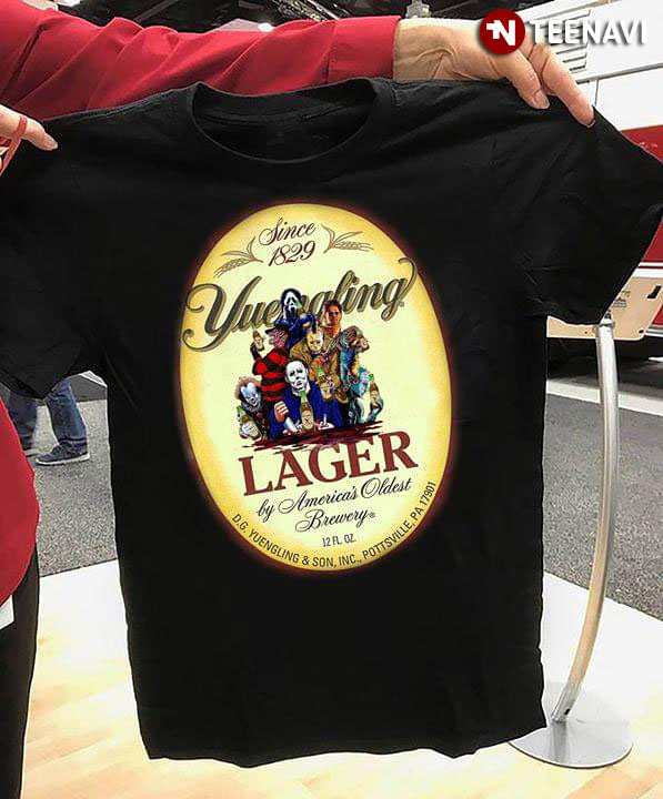 Halloween Horror Characters Yuengling Lager America's Oldest Brewery