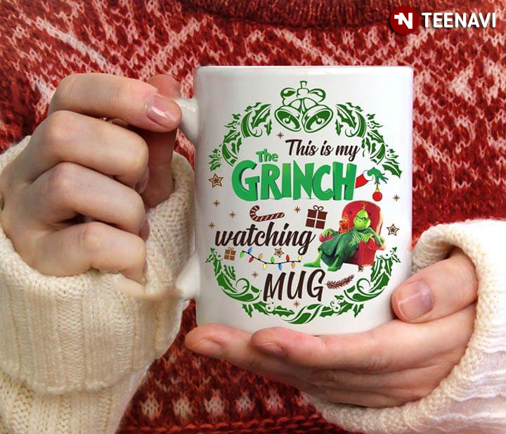 Christmas Dr Seuss This Is My The Grinch Watching Mug