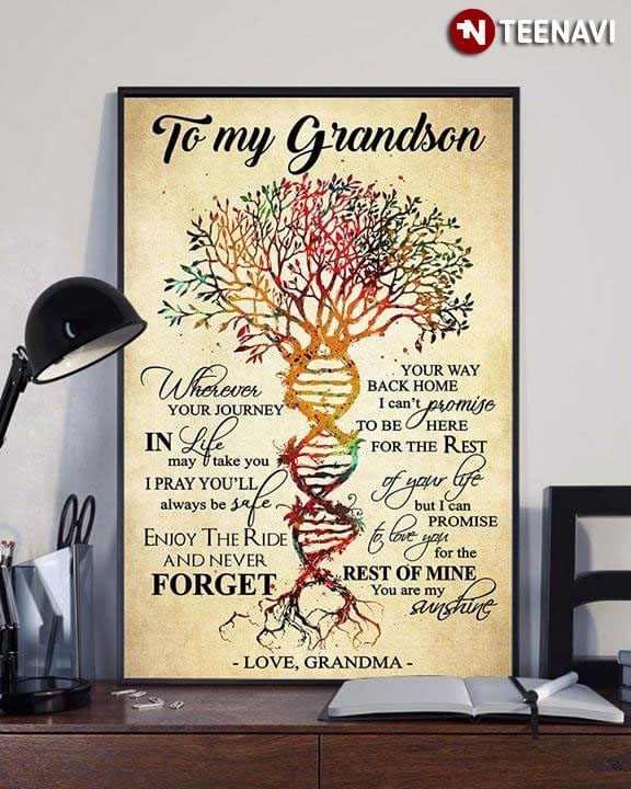 Meaningful Grandma To My Grandson Wherever Your Journey In Life