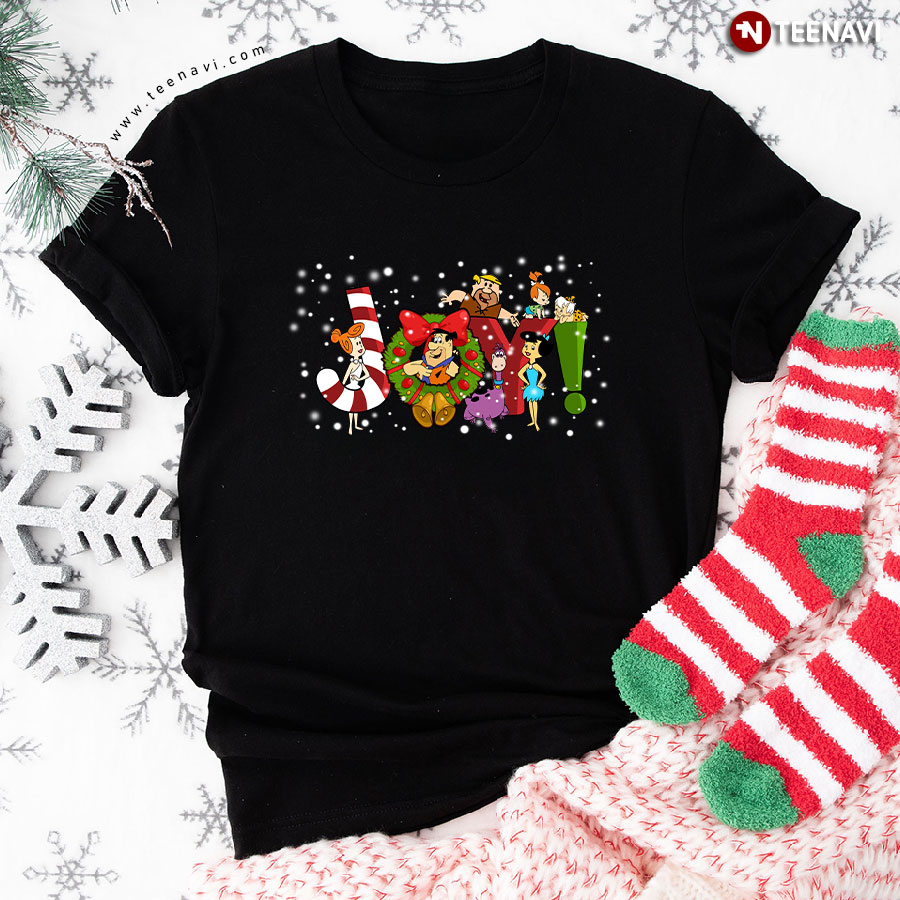 The Flintstones Joy Christmas T-Shirt