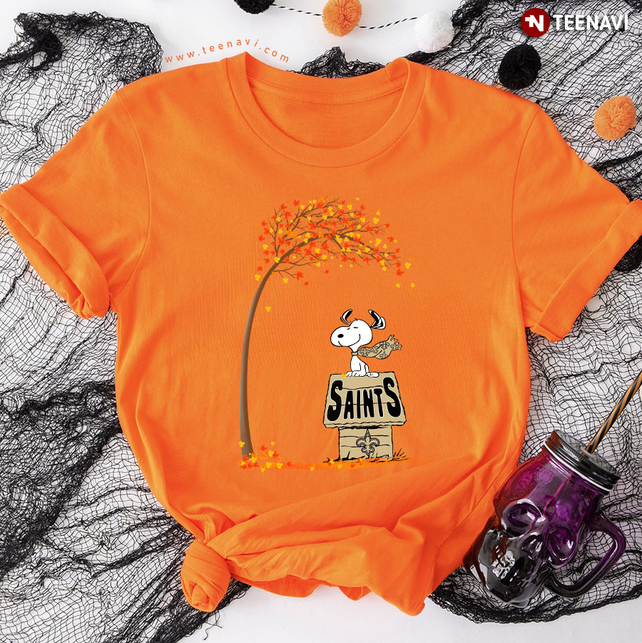 Snoopy Fall New Orleans Saints T-Shirt