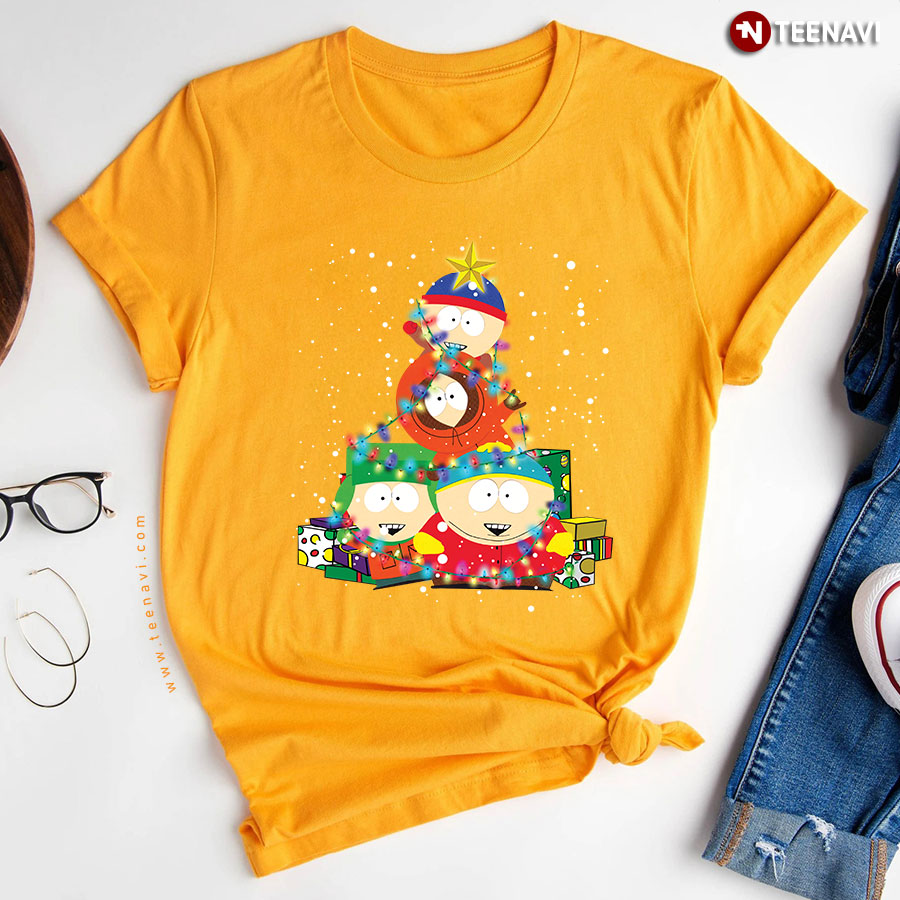 South Park With Lights Christmas Ornament T-Shirt
