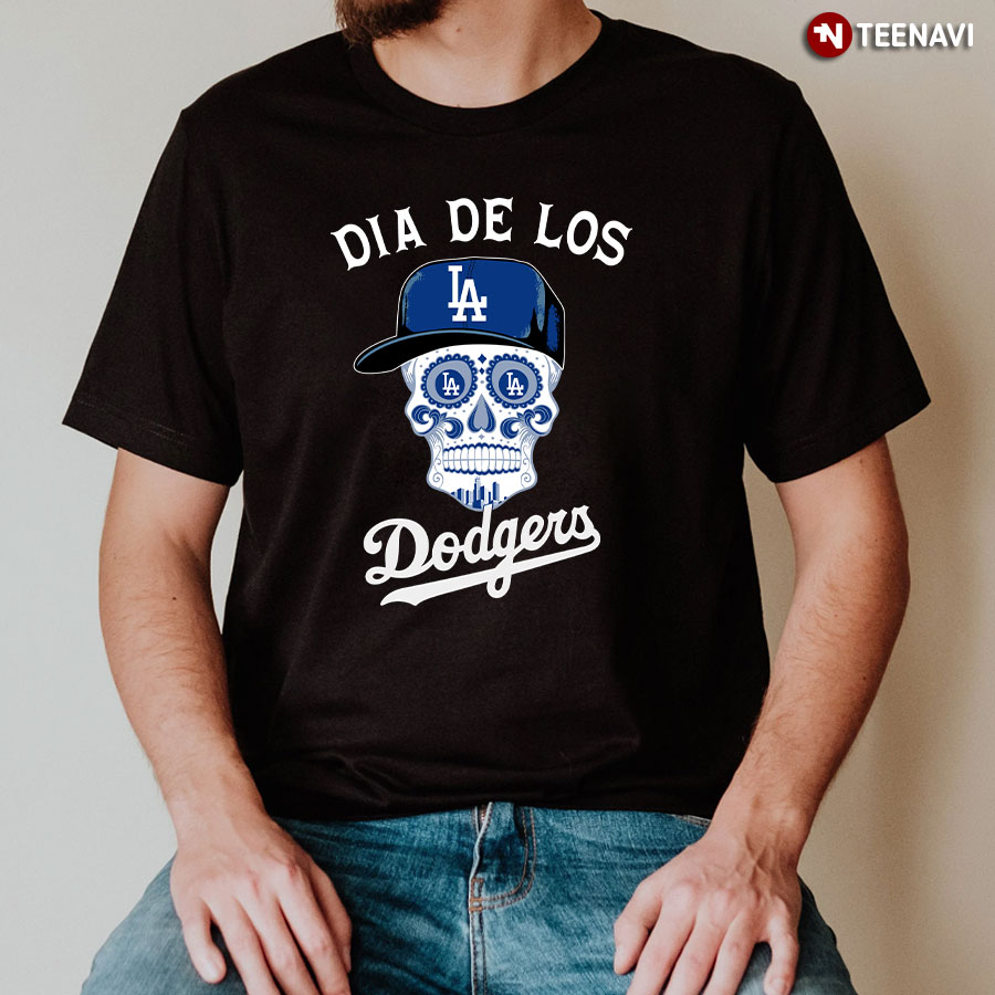 dodgers day of the dead t shirt