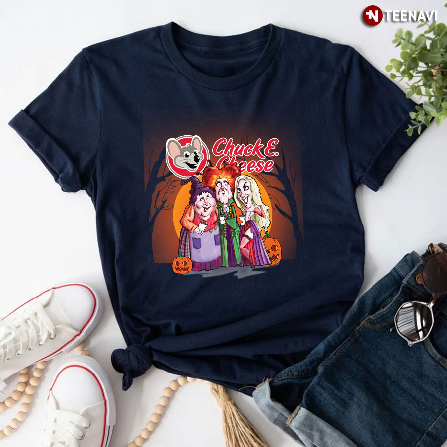 Hocus Pocus Sanderson Sisters Chuck E. Cheese's Halloween T-Shirt