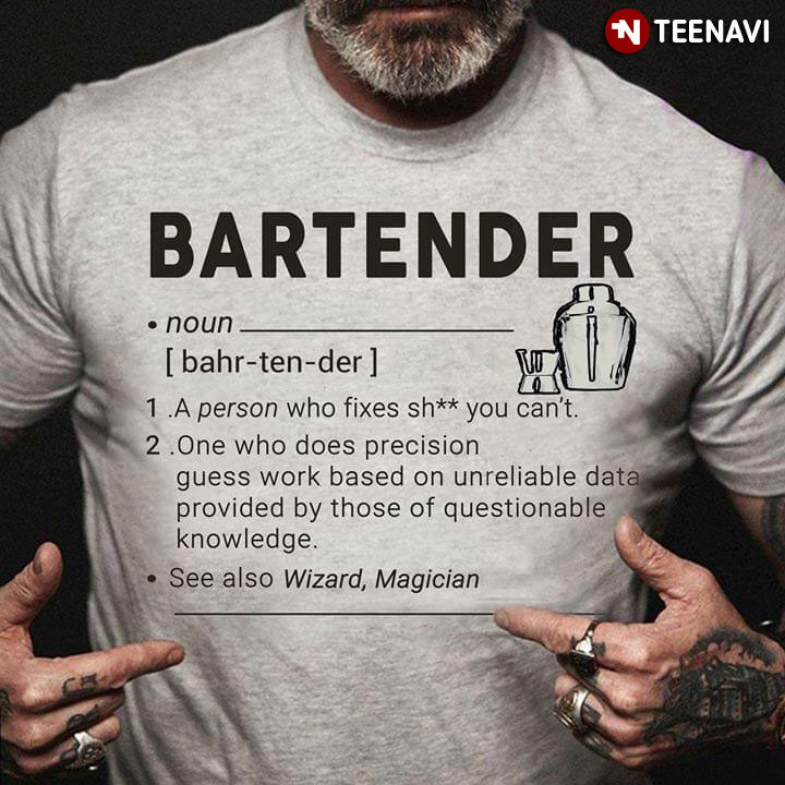 Bartender  See Also Wizard Magician