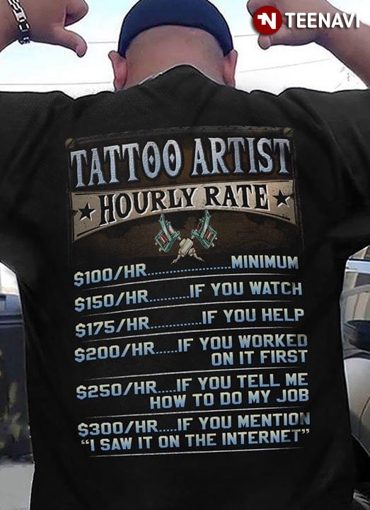 Tattoo Artist Hourly Rate