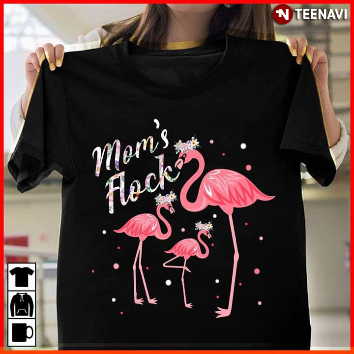 Mom's Flock Flamingo Fabric