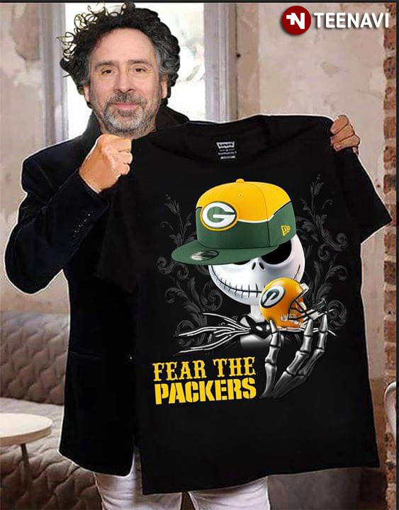 Jack Skellington Fear The Green Bay Packers