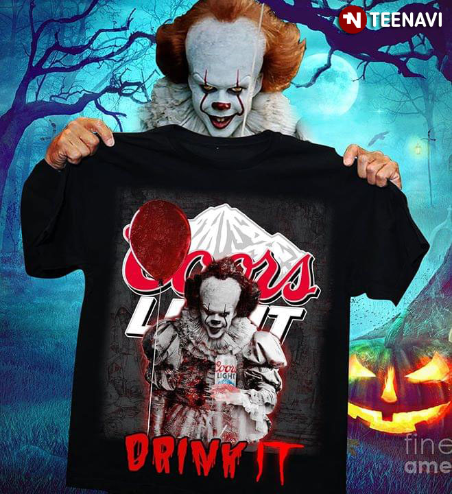 IT Pennywise Drink It Coors Light