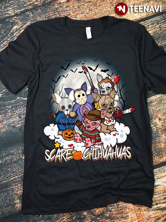 Halloween Scare Chihuahuas Horror Characters