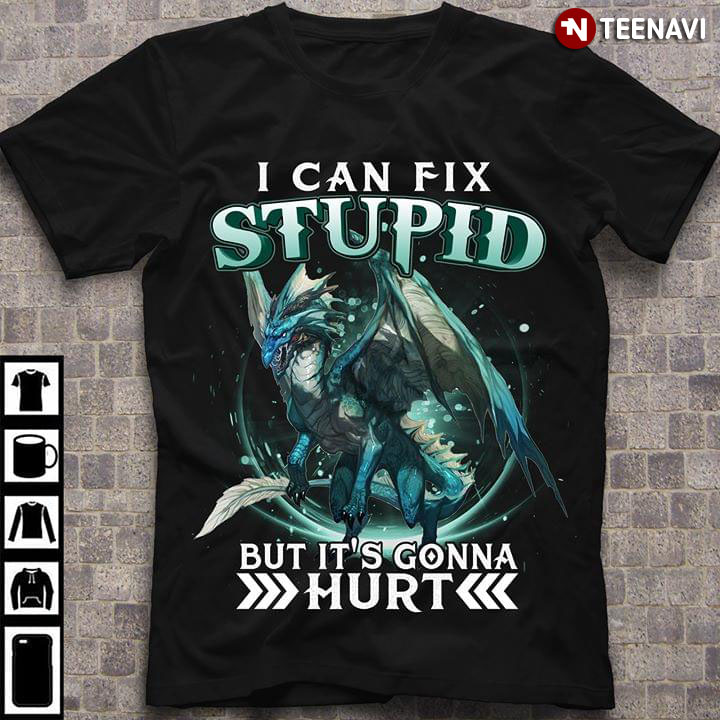 Dragon I Can Fix Stupid But It's Gonna Hurt