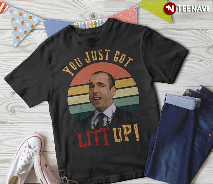 Suits Louis Litt You Just Got Litt Up Tshirt | Essential T-Shirt