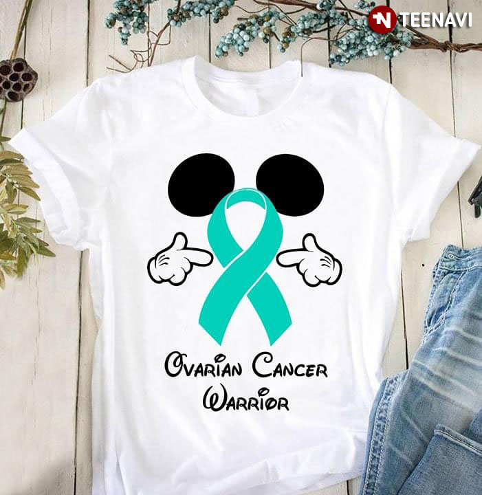 Mickey Mouse Ovarian Cancer Warrior