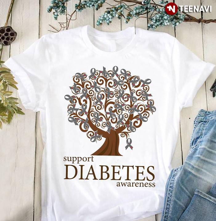 Support Diabetes Awareness Tree