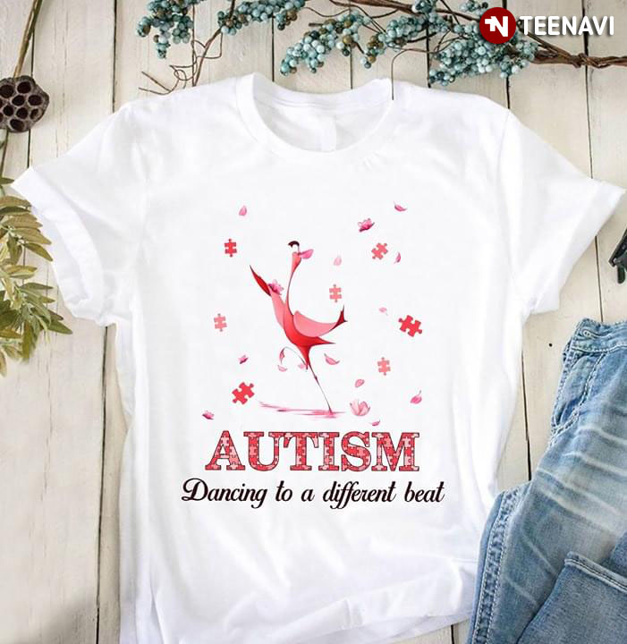 Flamingo Autism Dancing To A Difference Beat