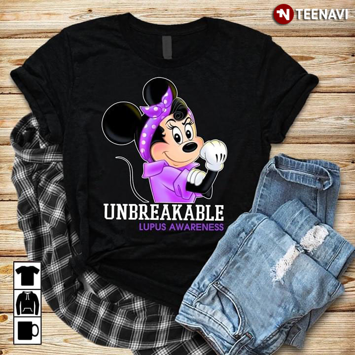 Disney Minnie Mouse Unbreakable Lupus Disease Awareness