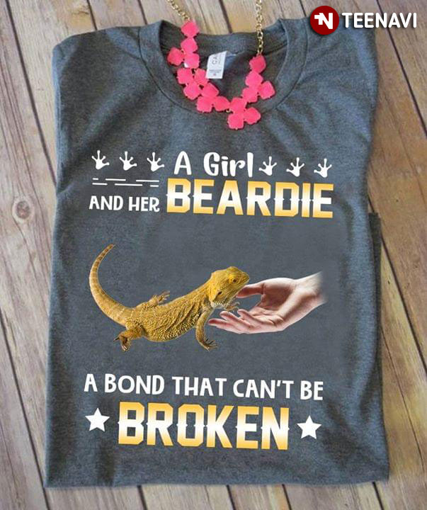 A Girl And Her Beardie A Bond That Can't Be Broken