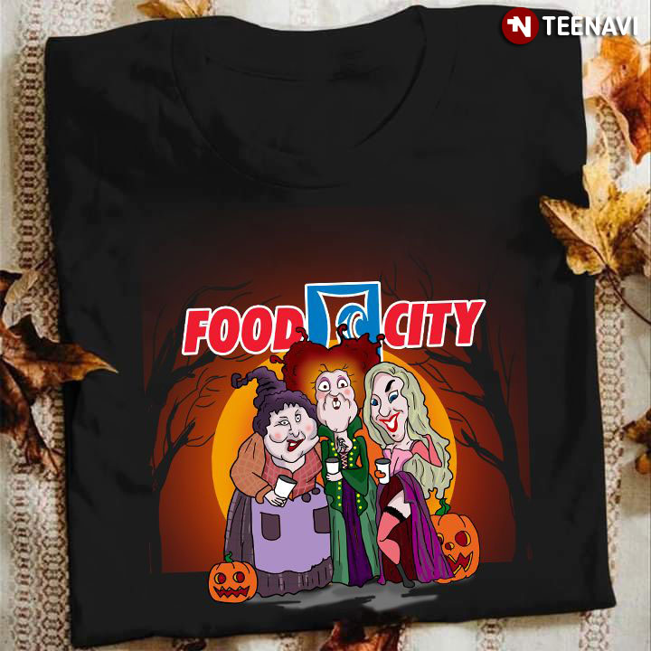 Hocus Pocus Sanderson Sisters Food City Halloween T-Shirt