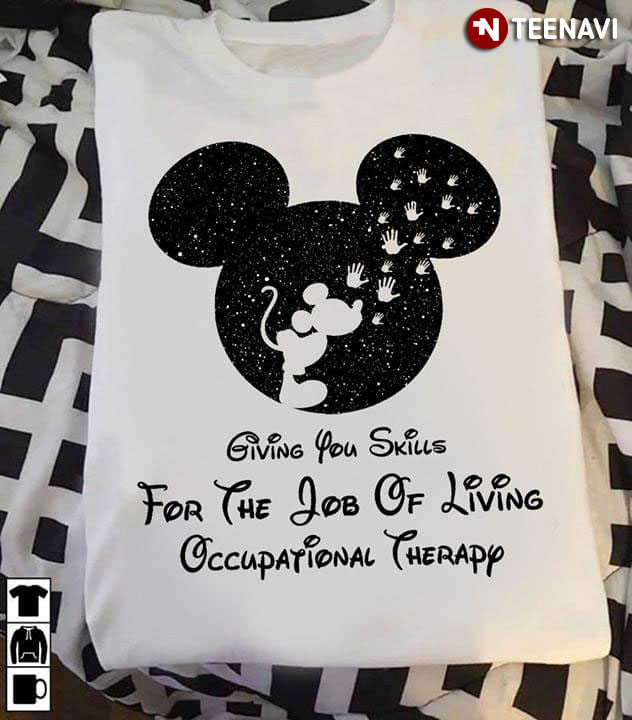 Mickey Mouse Giving You Skills For The Job Of Living Occupational Therapy