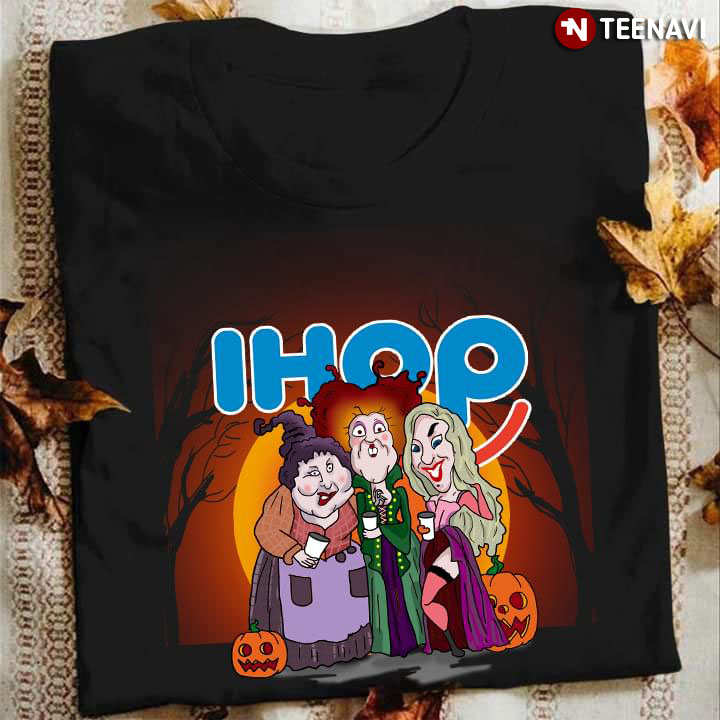 Hocus Pocus Sanderson Sisters International House Of Pancakes Halloween T-Shirt